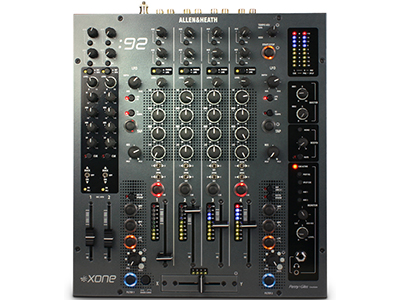 Allen & Heath Xone:92 dj mixer huren