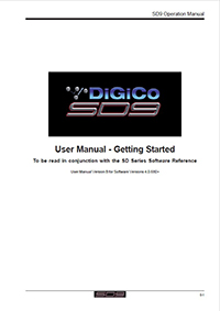 DiGiCo SD9 user manual downloaden