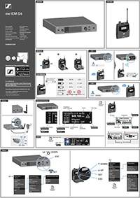 Sennheiser EW IEM G4 In ears Quick Guide downloaden