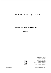 Sound Projects Product Information downloaden
